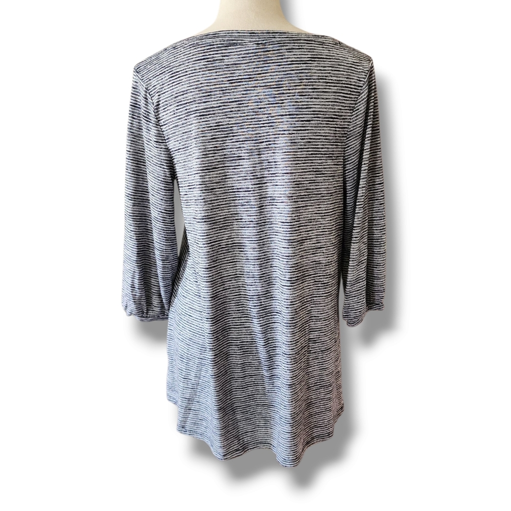 Isabel Maternity Striped Relaxed Top - Picture 4 of 4